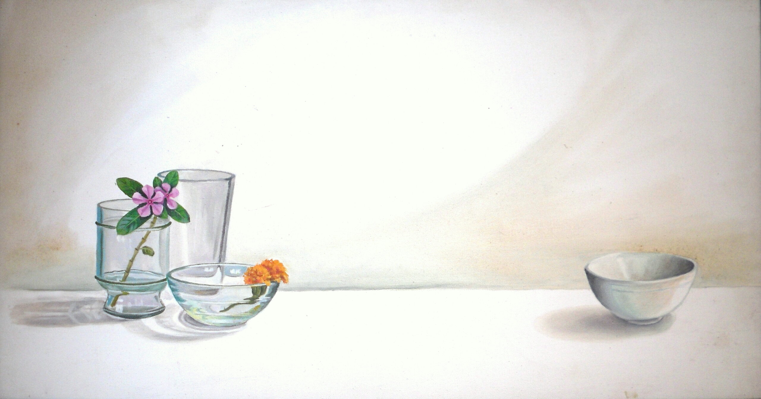 Empty glasses