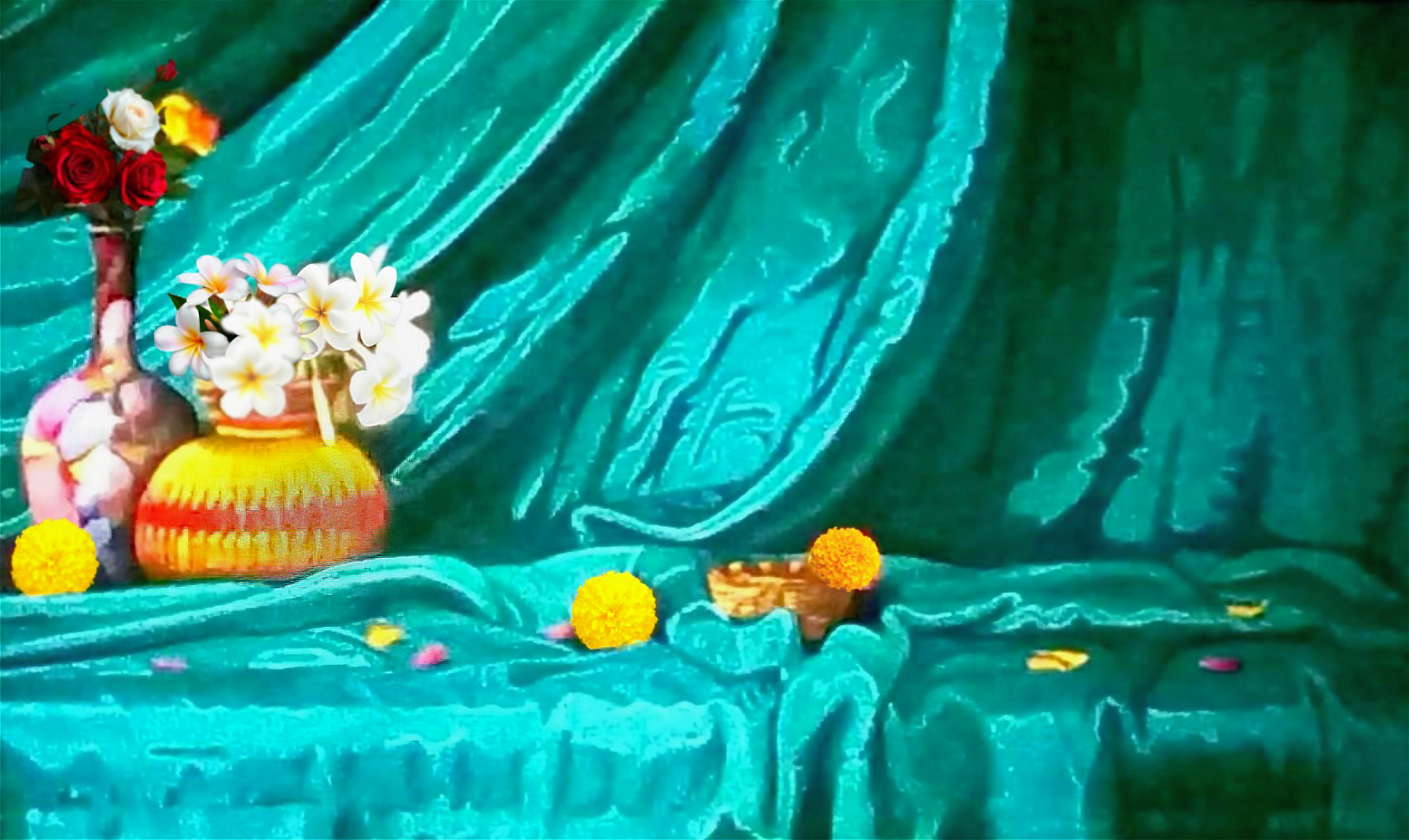 Silk and Flower